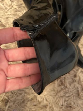 Botines negros Cuple charol