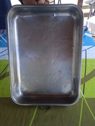 Bandeja de acero inoxidable