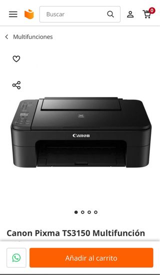 Canon Pixma TS3150 Multifunción