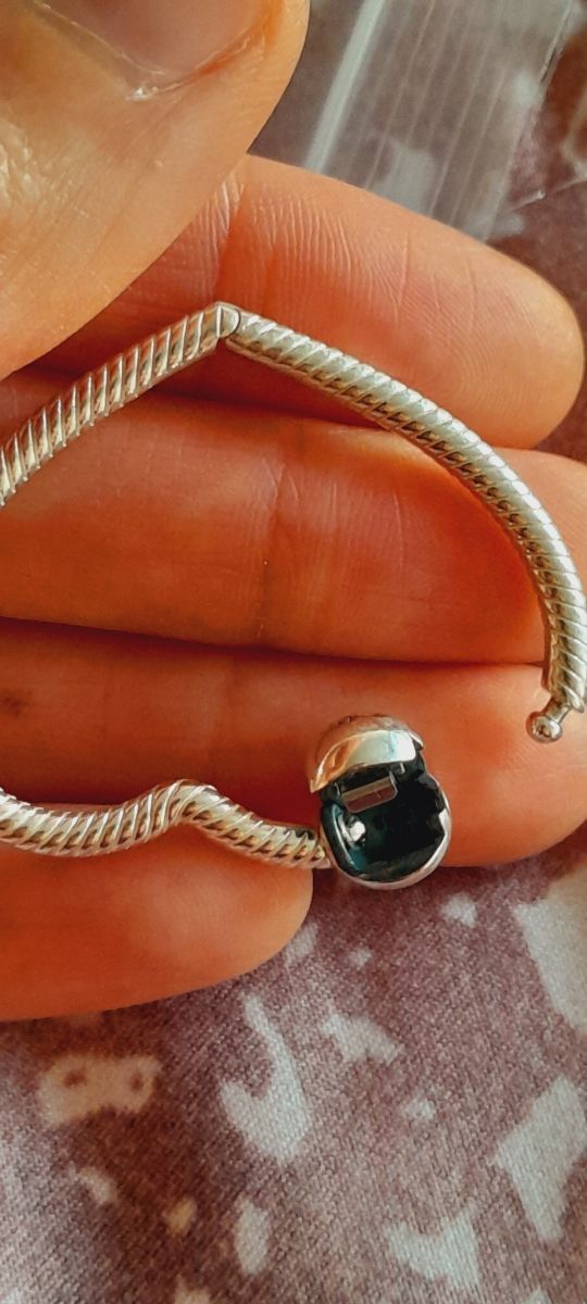 Pandora portacharms corazón plata