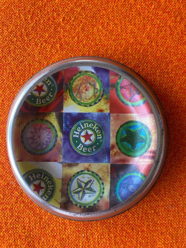 Cenicero Heineken vintage metal