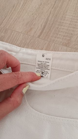 Shorts vaqueros Shein