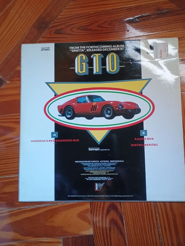 Maxi single, años sin uso.