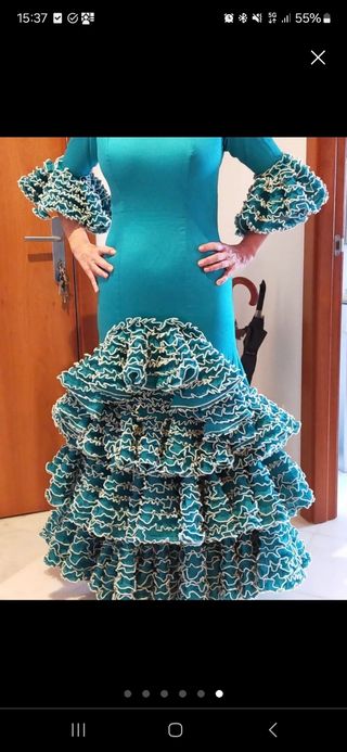 Traje de flamenca L
