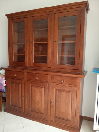 Credenza legno massello 3 ante