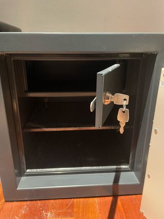 Caja fuerte / cofre a prueba de fuego