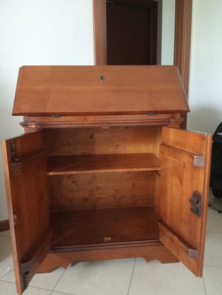 Scrittoio ribattina legno di noce