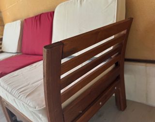 Sofá exterior APPLARO (IKEA) modular