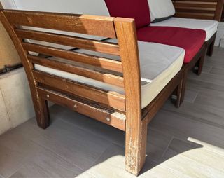 Sofá exterior APPLARO (IKEA) modular