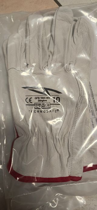 Guanto da lavoro in pelle fiore bovina Tg.10