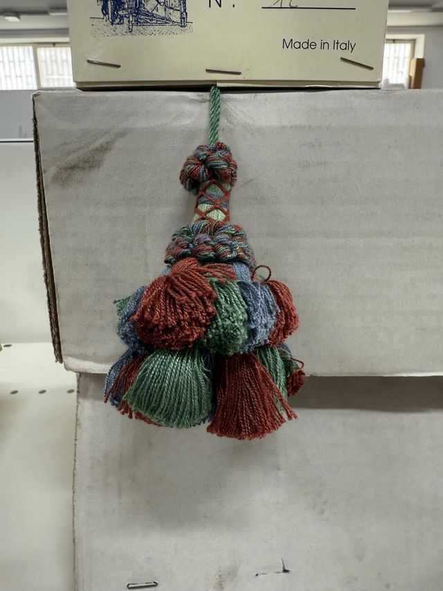 Passamaneria Fiocco porta chiave piccolo nappina