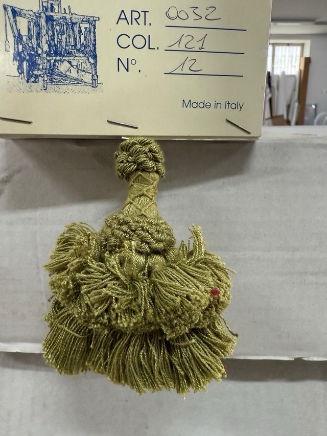 Passamaneria Fiocco porta chiave piccolo nappina