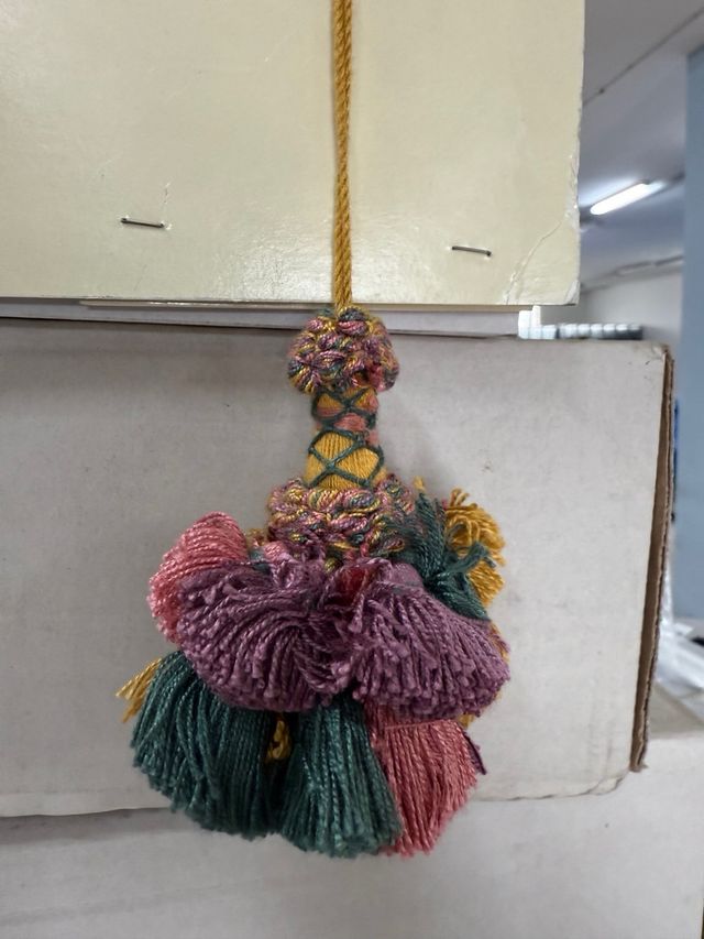 Passamaneria Fiocco porta chiave piccolo nappina