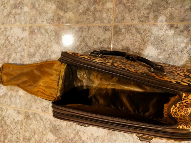 Bolso viaje leopard print nuevo