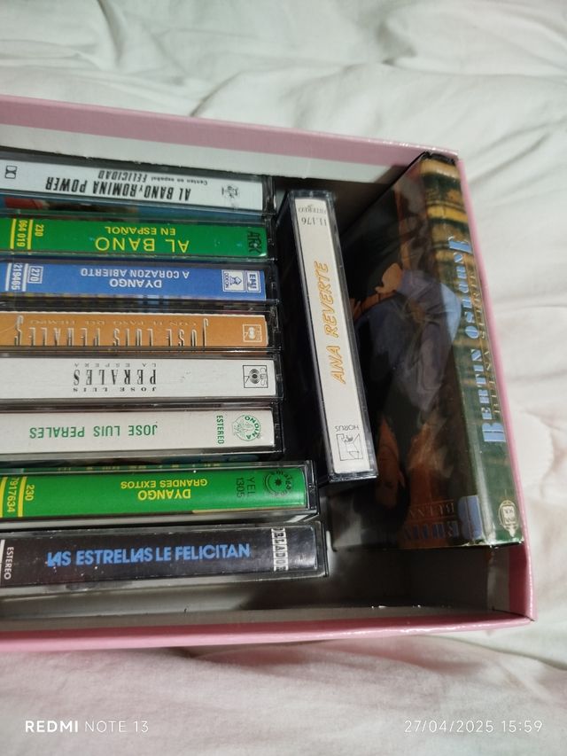 Cintas casete varios artistas