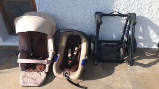 Silla paseo trío Jane: ligera y beige