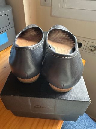 Bailarinas Clarks negras talla 38