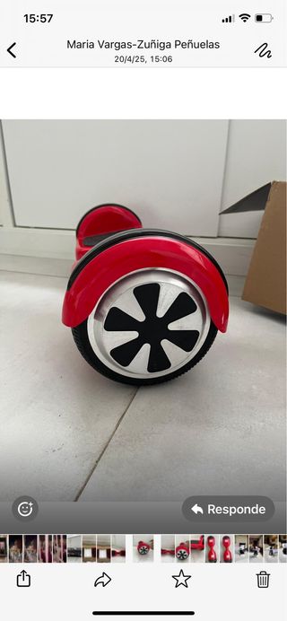 Monopatín eléctrico InnJoo H4 rojo