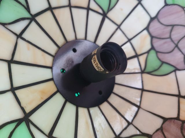 Lámpara estilo Tiffany