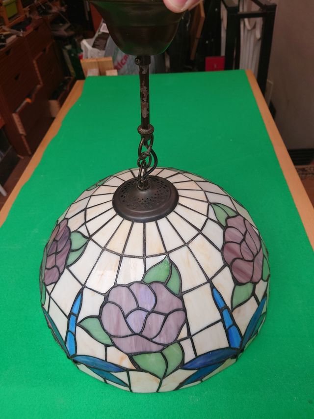 Lámpara estilo Tiffany