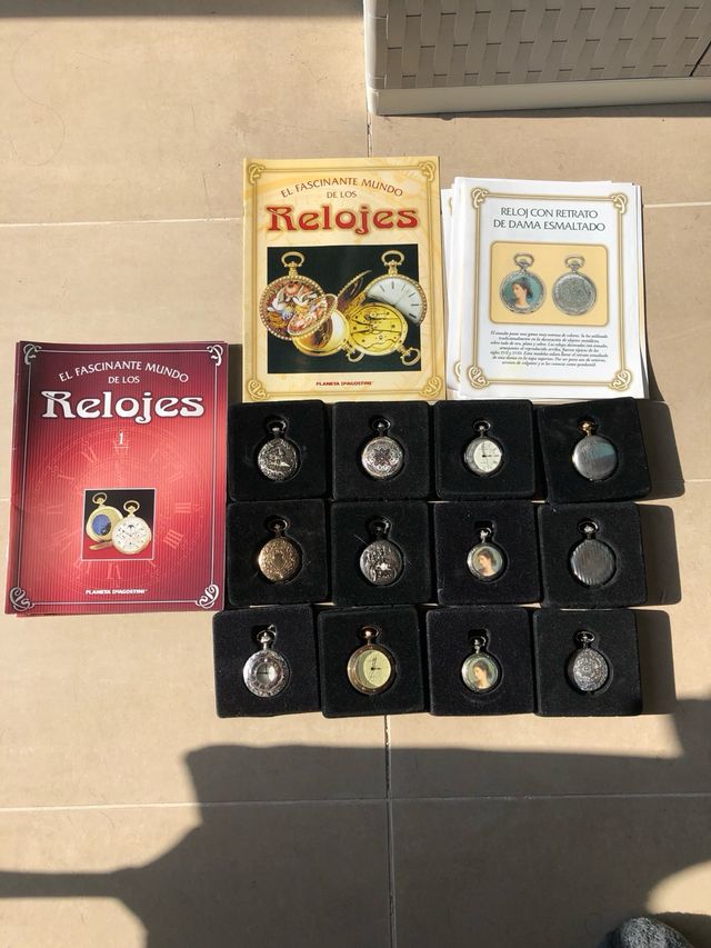 Coleccion relojes de bolsillo
