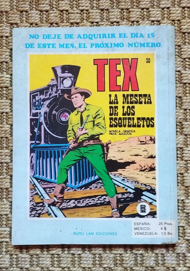 TEX #29 Sangriento atardecer - Buru Lan Ediciones
