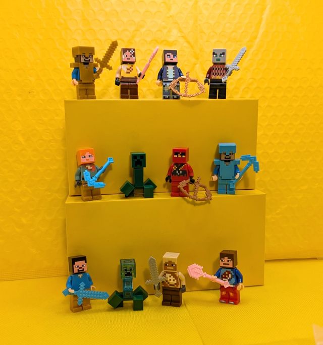 Figuras compatibles Minecraft Videojuego