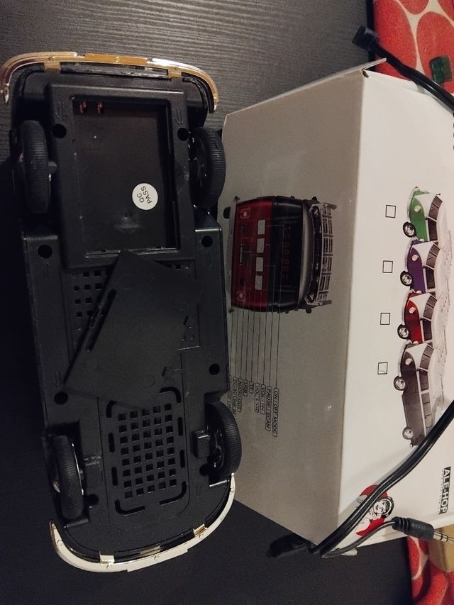 VW coluna/leitor mp3/radio fm