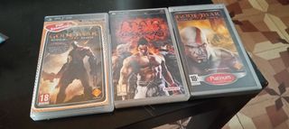PSP Juegos - God of War, Tekken 6