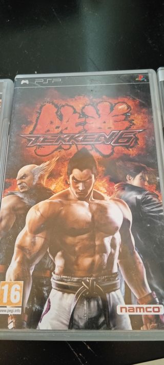 PSP Juegos - God of War, Tekken 6