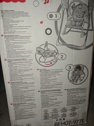 Fisher Price Silla Mecedora 3 en 1