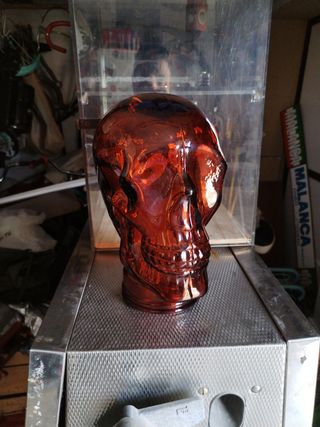 Teschio vetro - Skull vintage