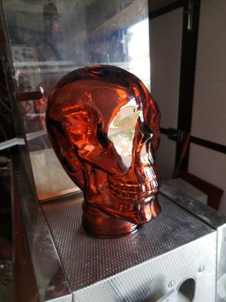 Teschio vetro - Skull vintage