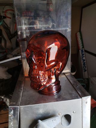 Teschio vetro - Skull vintage