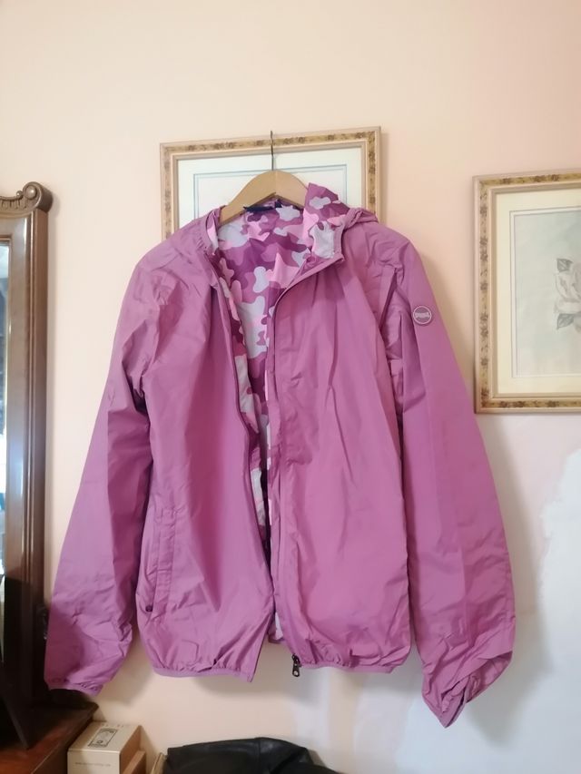 Chubasquero  rosa-morado