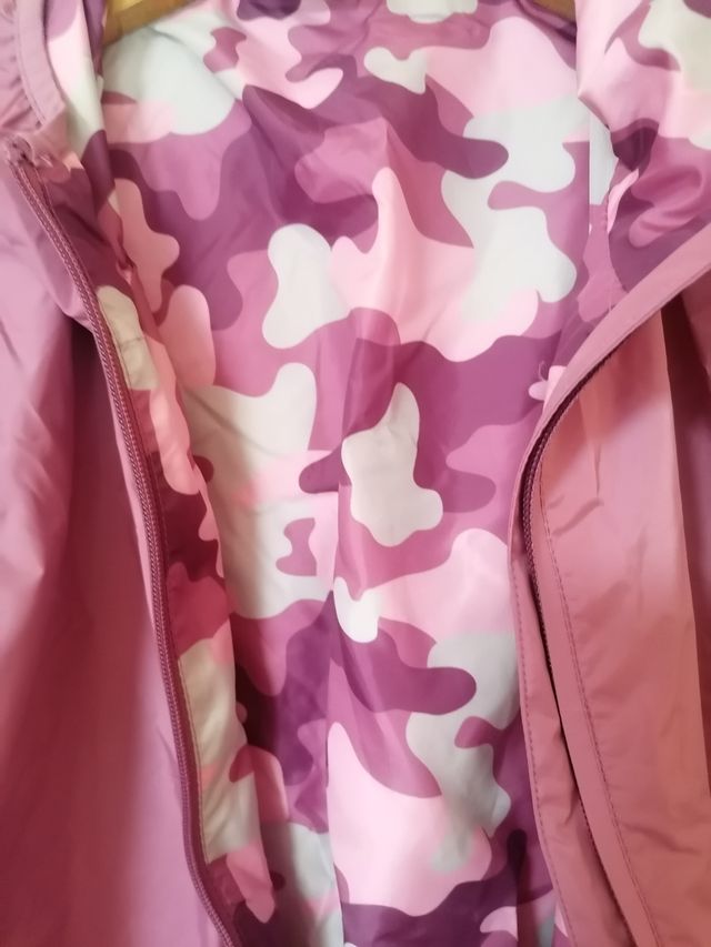 Chubasquero  rosa-morado