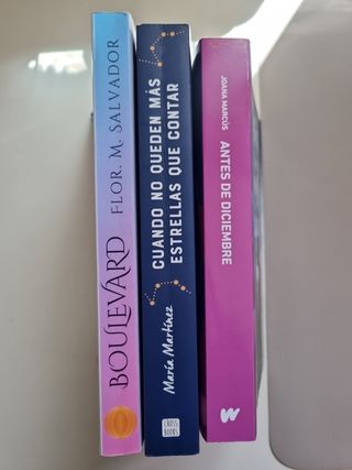 Pack 3 novelas juveniles