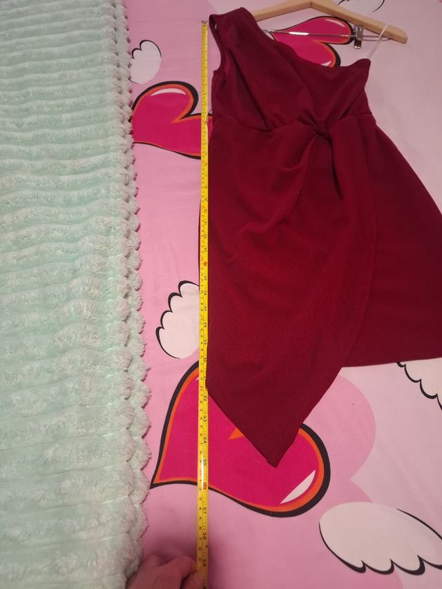 Vestido asimétrico color buedeos