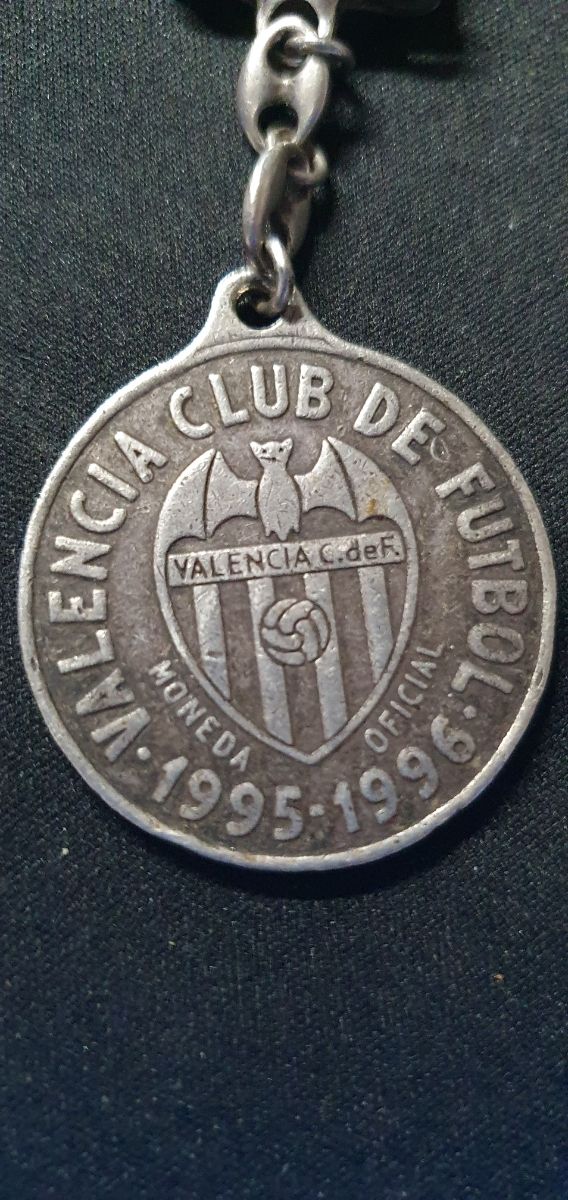 Llavero Valencia CF Plata 925 1995