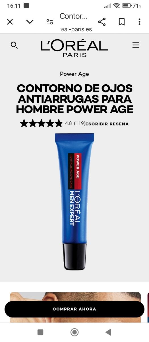 Contorno de ojos L'Oréal Paris Power Age