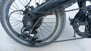Bicicleta eléctrica plegable