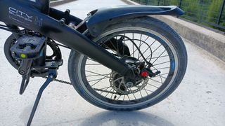 Bicicleta eléctrica plegable