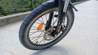 Bicicleta eléctrica plegable