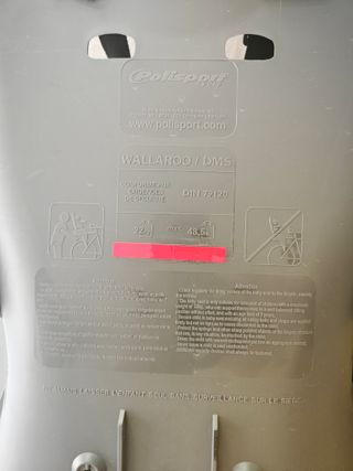 Silla De Bici Portabebes Polisport Wallaroo/DMS