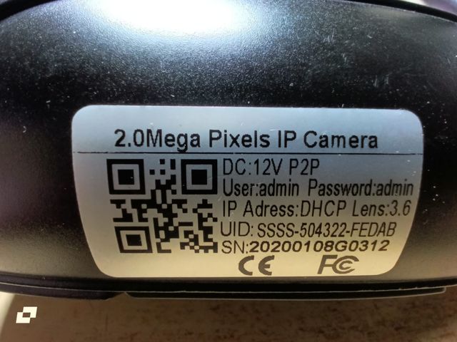 Cámara de seguridad inalámbrica