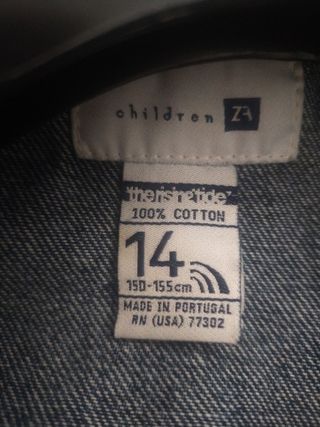 Chaqueta vaquera azul