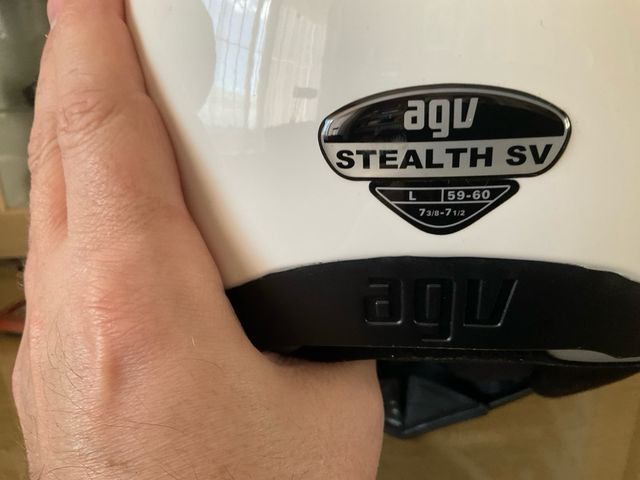 CASCO AGV STEALTH SV VISOR SOLAR Y BLUETOOTH