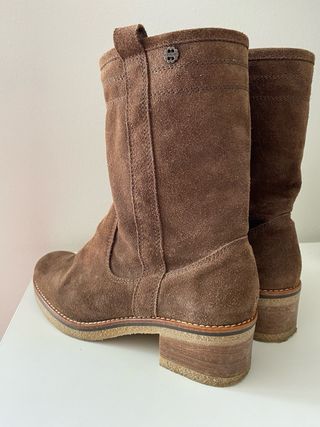 Botines ante marrón Porronet 36