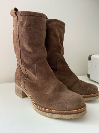 Botines ante marrón Porronet 36