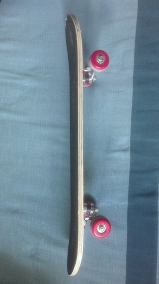 Monopatín de madera madera 70x20 cm para niños